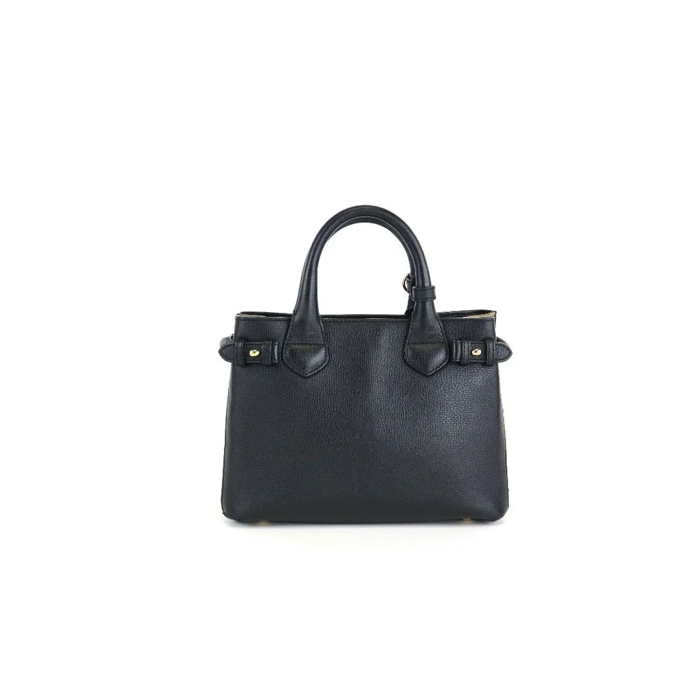*SOLD* Burberry Banner Tote Small - Picture 2 of 8